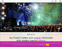 Tablet Screenshot of joyproject.it